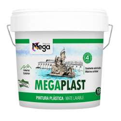 Megaplast Plástico Mate Int/Exterior 13L